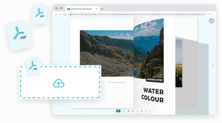 DearPDF : Create PDF Viewer And PDF Flipbook In WordPress